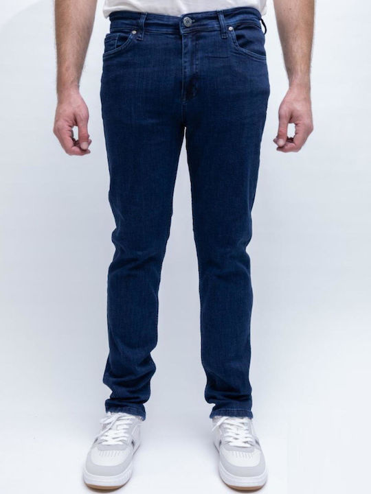 Unipol Men's Jeans Pants in Regular Fit Navy Blue