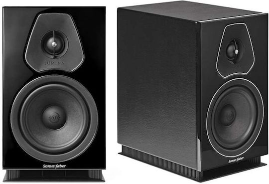Sonus Faber Lumina II 18074-3106 Двойка Hi-Fi Говорители Bookself 2 Брой шофьори Ш18xД26.3xВ30.4см. Черен