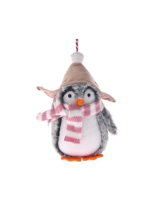 Iliadis Christmas Fabric Penguin Ornament 9x13cm