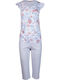 Pink Label Pink Label Sommer Baumwollene Damen Schlafanzug Set Rosa