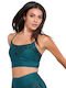 Women's Bra without Padding Green