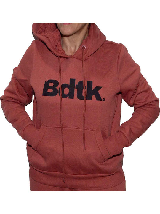Women's Sweatshirt Hooded Red