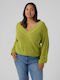 Vero Moda Women's Long Sleeve Pullover Yellow