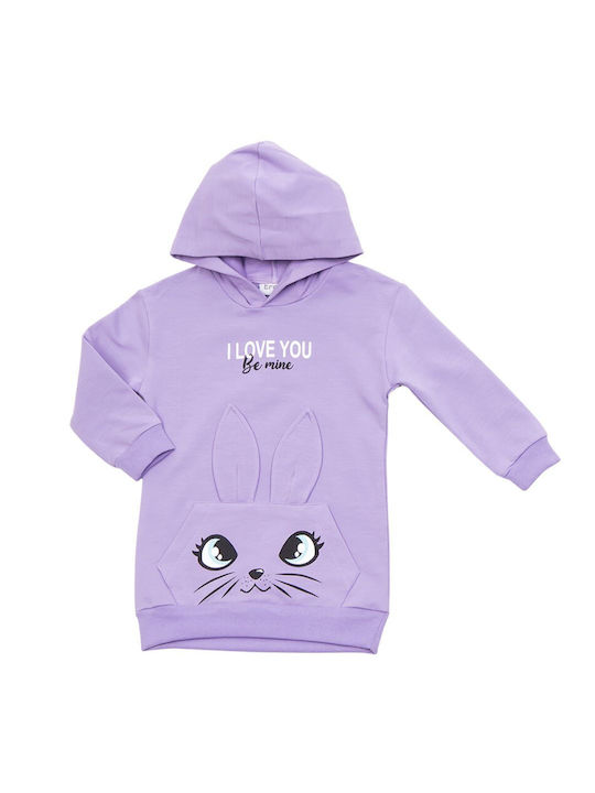 Trax Sweatshirt Kids Dress Lilac