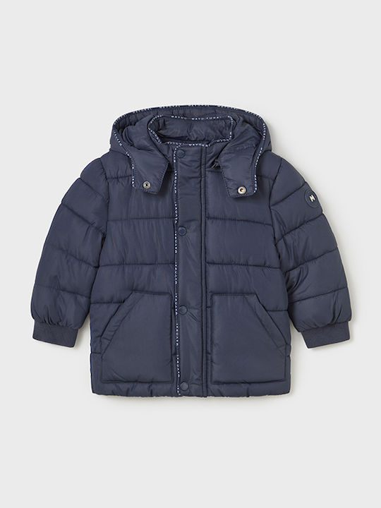 Mayoral Kinder Steppjacke Lang mit Kapuze Marin...