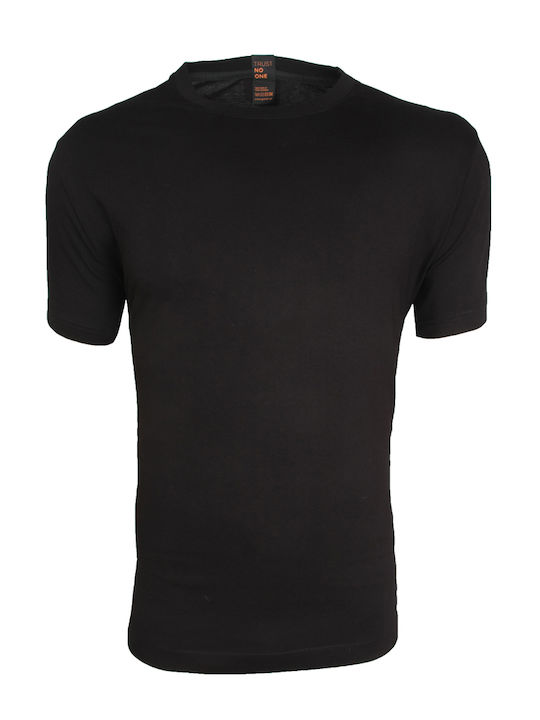 Gunson T-shirt Bărbătesc cu Mânecă Scurtă Negru