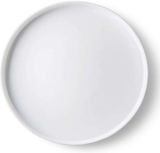 Bormioli Rocco Alta Plate Shallow made of Porcelain White with Diameter 32cm