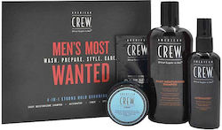 American Crew Skin Care Set for Cleaning Body Cleaning with Shampoo