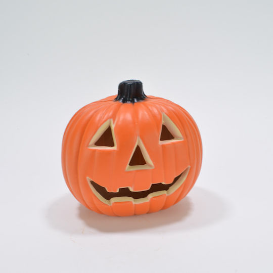 Illuminated Christmas Figure Pumpkin Orange 20x20cm