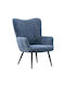 C-06 Bergère Light Blue 80x75x97cm
