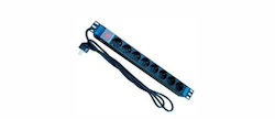 Safewell Rack Power Strip SW-1U8GKP