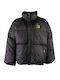 Winter Jacke Puffer Schwarz