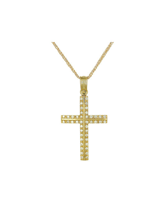 Triantos Gold Kreuz 18K