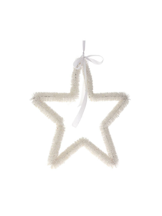 Iliadis Christmas Star Ornament White