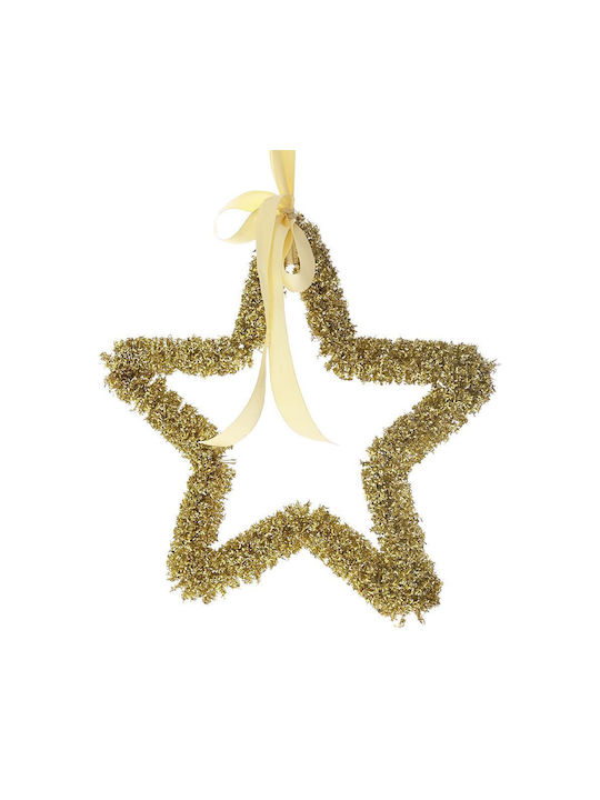 Iliadis Christmas Star Ornament Gold