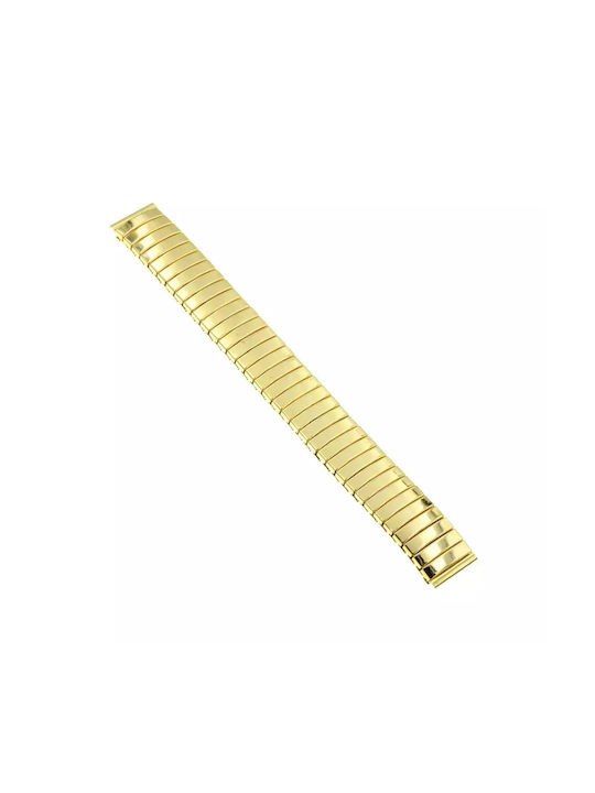 Μπρασελέ Rubber Strap Gold 12mm