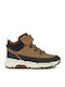 Flexyper Kids Boots with Velcro Brown