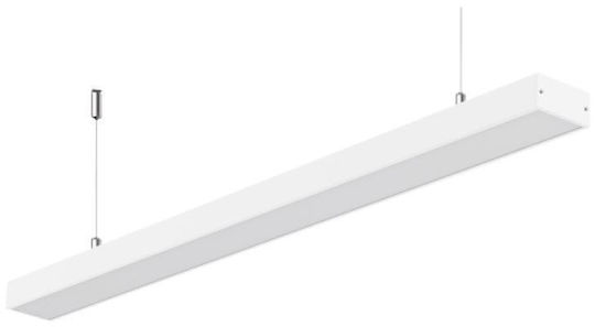 Elvhx LED Γραμμικό Φωτιστικό Οροφής 40W Θερμό Λευκό IP20 Μ120xY120εκ.
