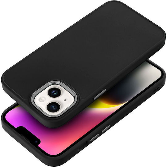 FRAME Back Cover Σιλικόνης / Πλαστικό Μαύρο (Redmi Note 12S)