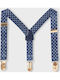 Abel & Lula Kids Suspenders with 3 Clips Blue
