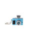 Φωτογραφική Μηχανή Μινιατούρα Μπρελόκ 4cm - Μπλε
