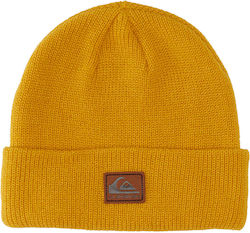 Quiksilver Knitted Beanie Cap Yellow