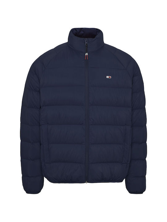 Tommy Hilfiger Ανδρικό Χειμωνιάτικο Μπουφάν Puffer Μπλε