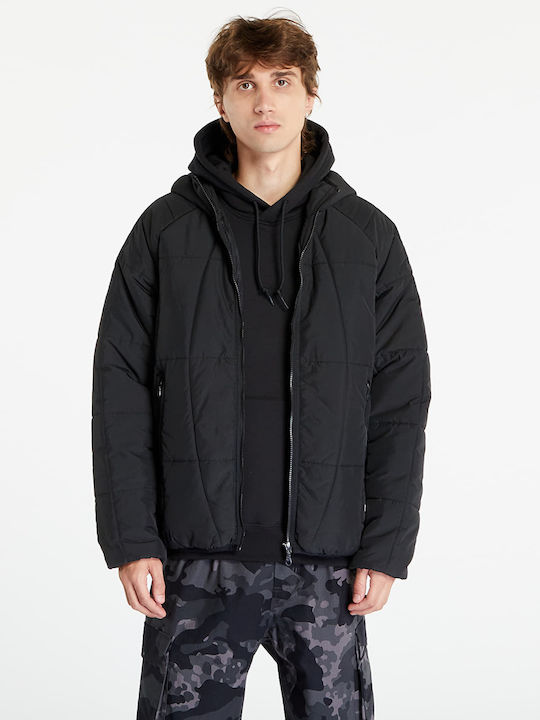 Adventure Χειμωνιάτικο Μπουφάν Puffer Μαύρο