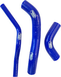 Set Silicone Motorcycle Engine Hoses for Yamaha Crypton-X 135 Blue