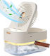 USB Fan with Water and Lighting 10W White 80120...