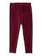 Kids Legging Long Burgundy