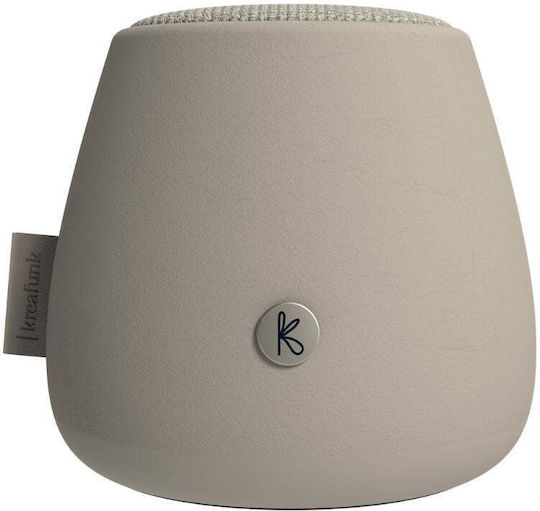 Kreafunk aJAZZ Stone Bluetooth Speaker 15W with Battery Life up to 30 hours Ivory Sand