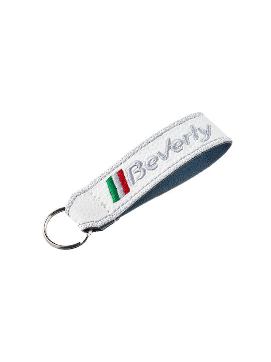 Piaggio Keychain Fabric White