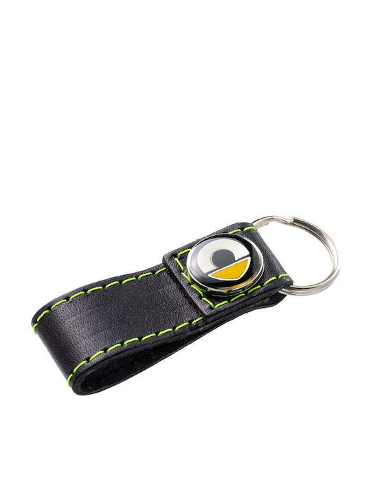 Smart Leder Schlüsselanhänger Grün