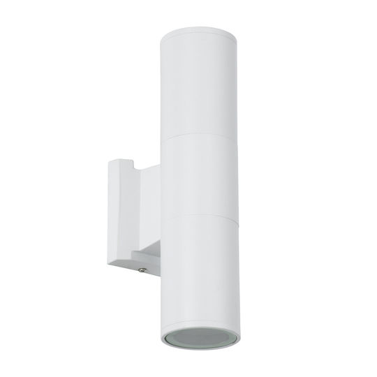 GloboStar Wally Wall-Mounted Outdoor Spot GU10 IP65 Double Beam 6.4x11x25cm