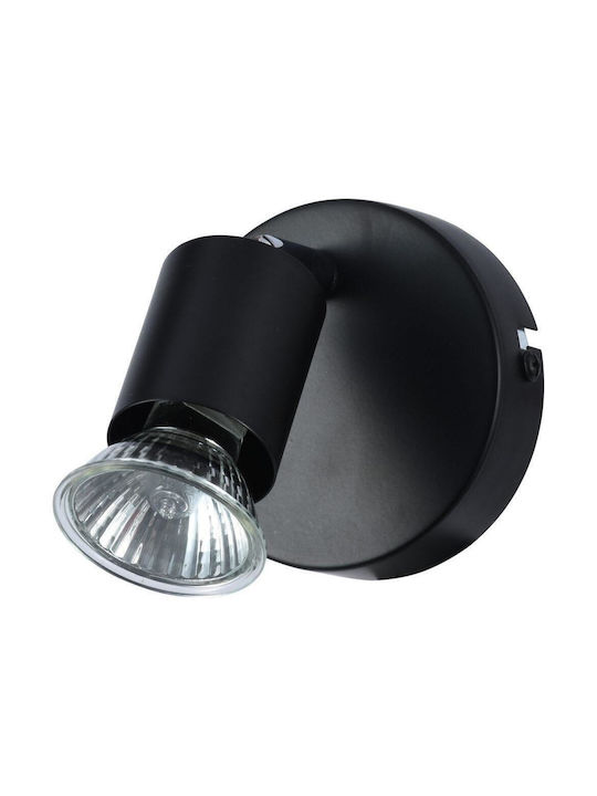 ARlight WLC 5215-1 BK Single Spot with Socket GU10 in Black Color