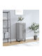 Cabinet Storage Made of Metal & Wood L34.5xW34xH90cm
