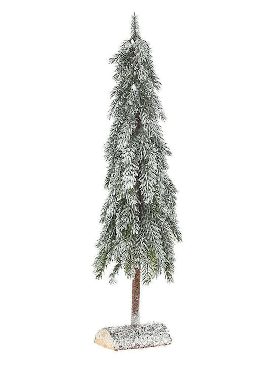 Weihnachtsbaum Beschneit 75cm und mit Holzständer