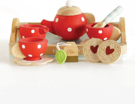 Le Toy Van Дървена Чаена Игра За 3+ Години 12 Части