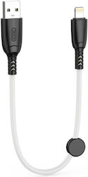 XO NB247 USB-A zu Lightning Kabel Schwarz 0.25m (16.005.0259)
