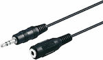 TM Electron 3.5mm male - 3.5mm female Cable Black 3m (CXA105530)