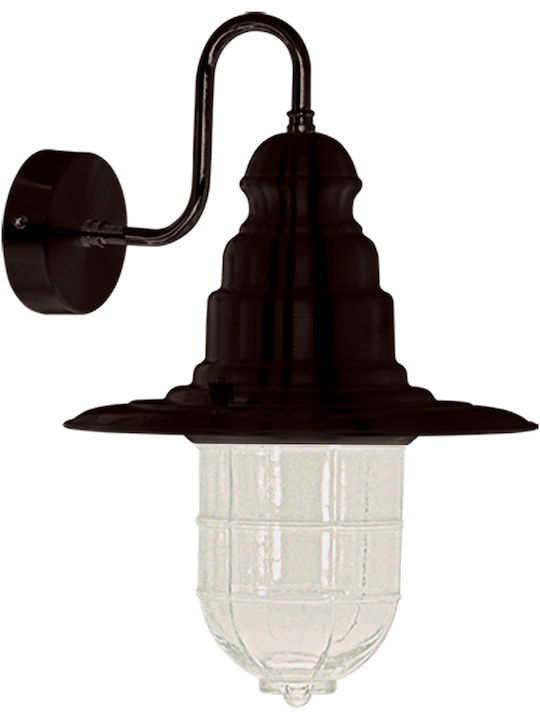ARlight WLA 197 Black Wall-Mounted Outdoor Lighting with Shade