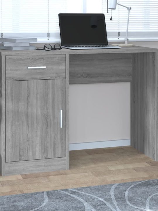 Desk Grey / Sonoma 100x40x73cm