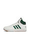 Adidas Hoops 3.0 Ανδρικά Μποτάκια Λευκά