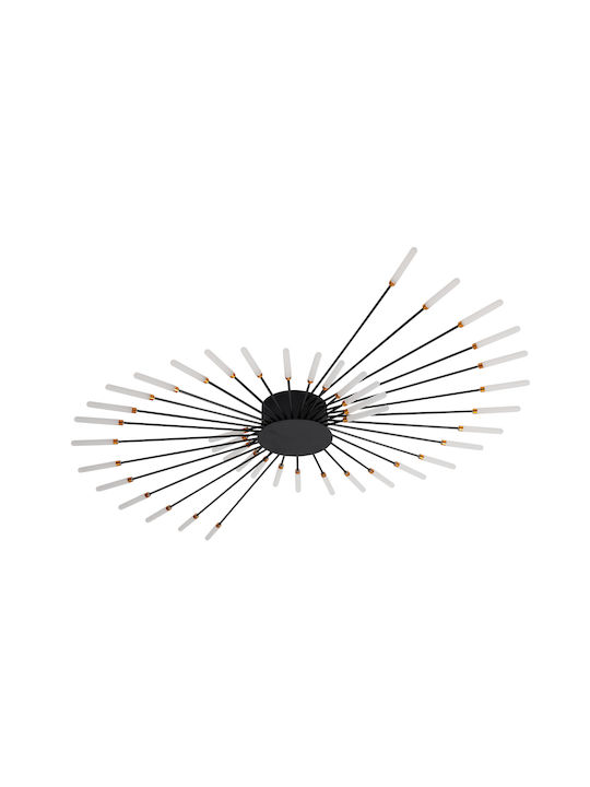 ARlight CCC 710-42 Ceiling Mount Light 128cm Black with Integrated LED