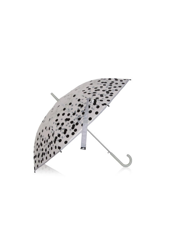 Gotta Automatic Umbrella with Walking Stick Transparent