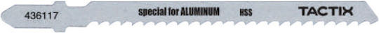 Tactix Jig Saw Blade for Metal 100mm 5pcs 436117