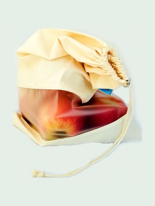 Cotton Shopping Bag in Yellow color