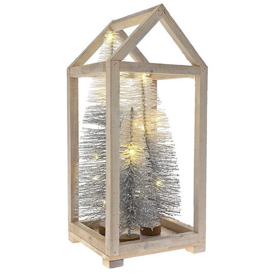 Beleuchtet Weihnachtsdekoration Baum Natürliches Erscheinungsbild 53cm Batterie