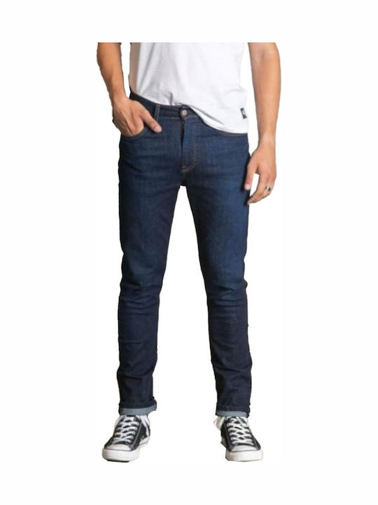 Herren Jeanshose Elastisch Blau